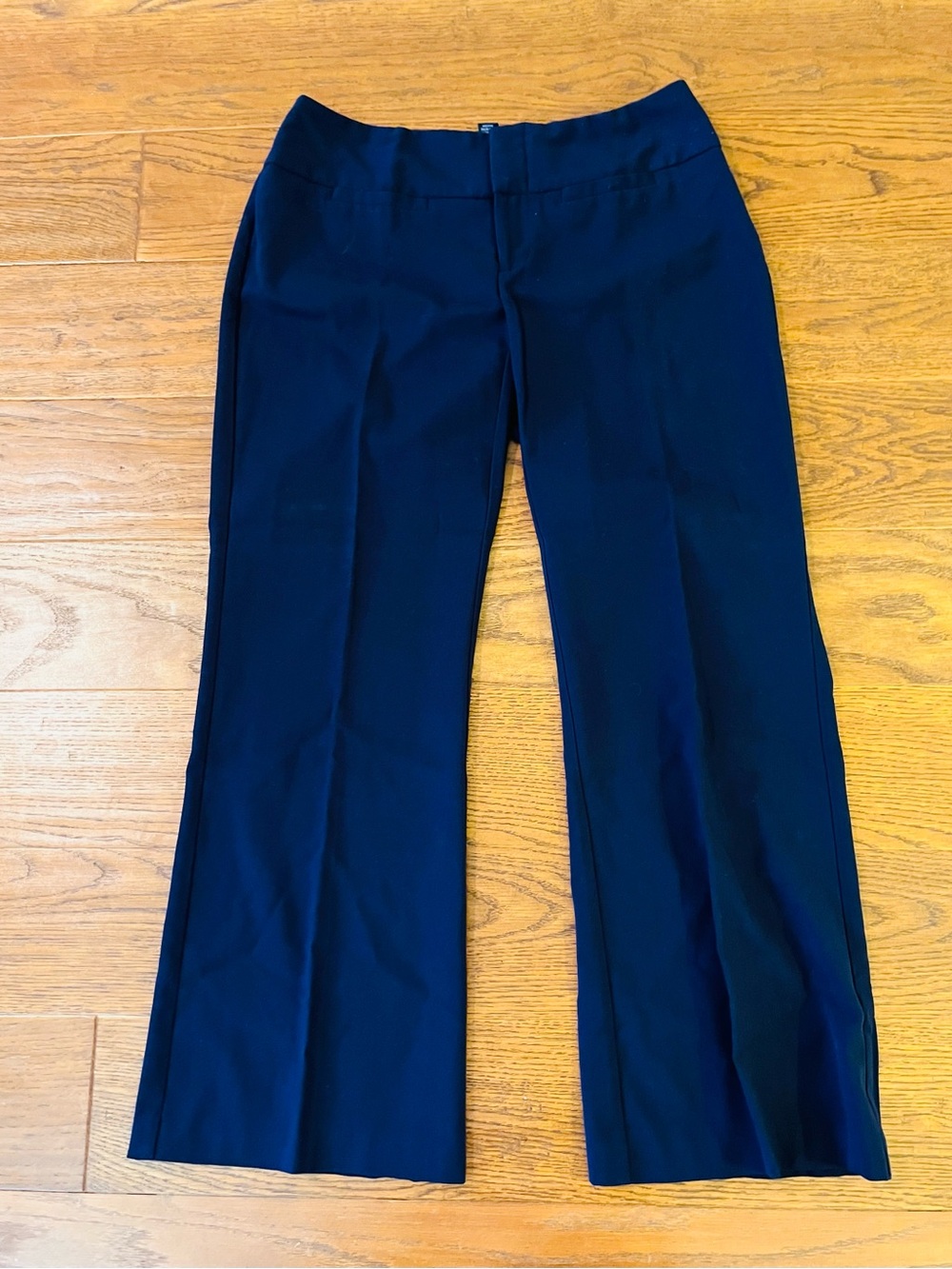 INC International Concepts Navy Boot-Cut Dress Pants